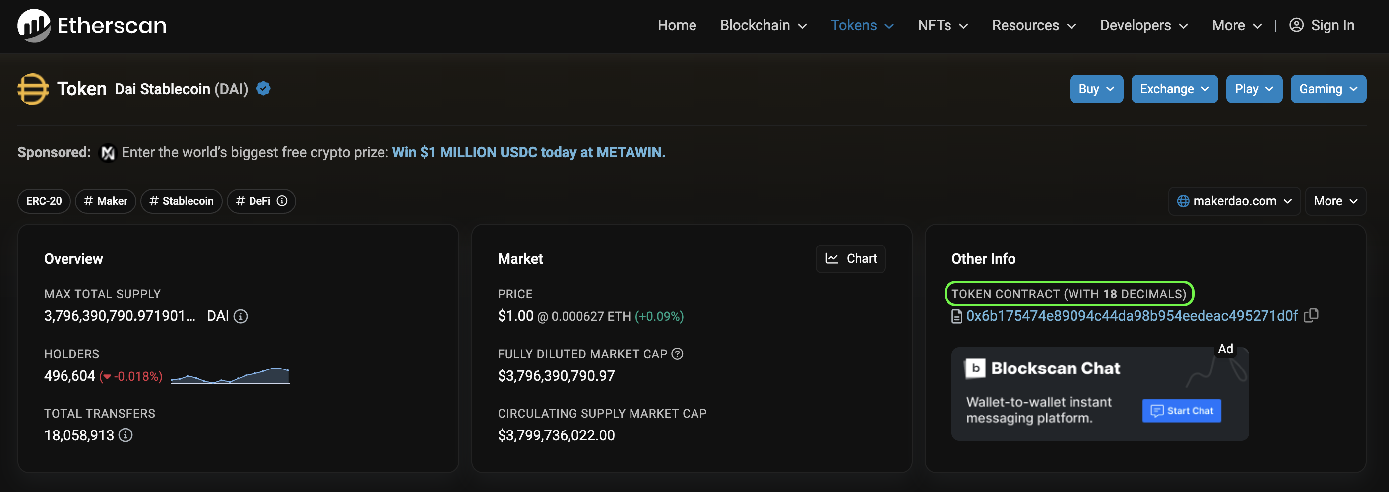 Token Decimals